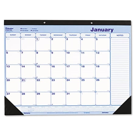 Rediform Monthly Desk Pad- Chipboard- 21 3/4 x 17 RE32227